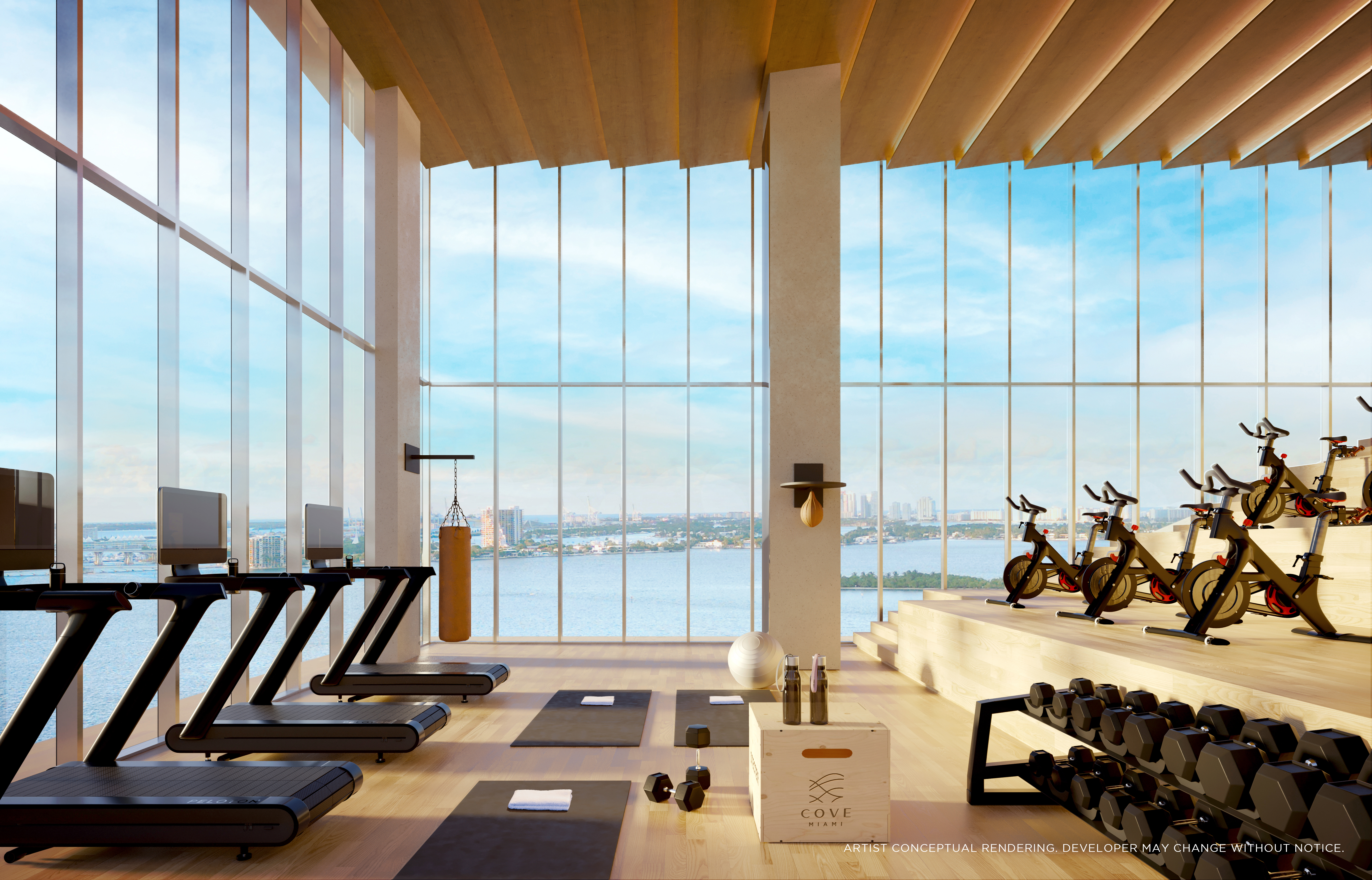 State-of-the-art fitness center